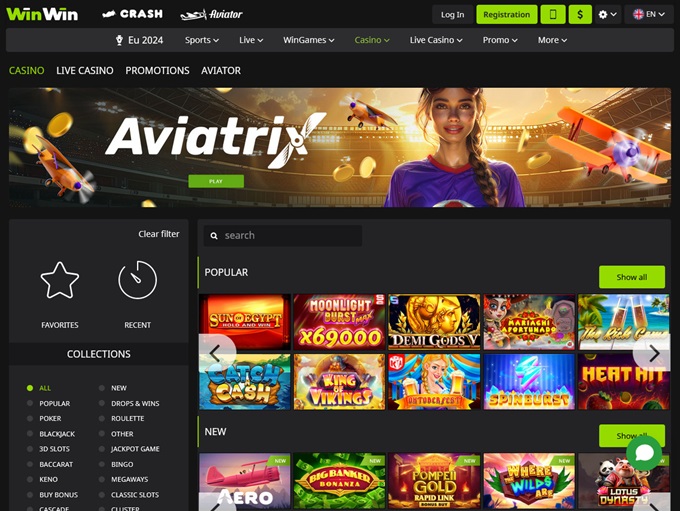 WinWin Casino - Twoje ulubione miejsce do gry online